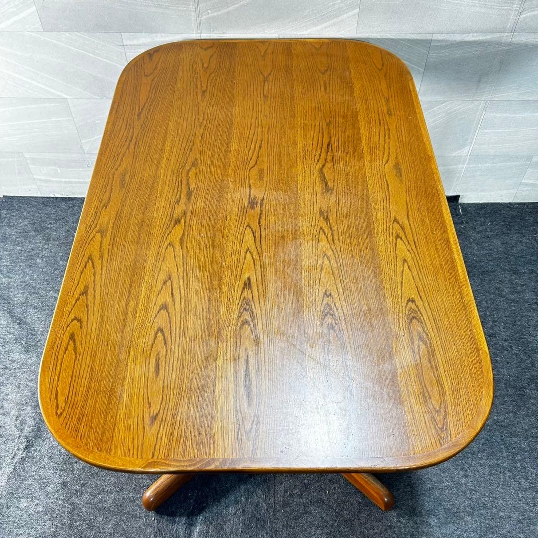 飛騨産業 ダイニング5点セット クラシック キツツキマーク 天然木