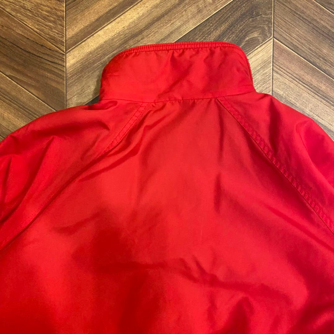 80s L.L.bean 赤 レッド M ウォームアップジャケット