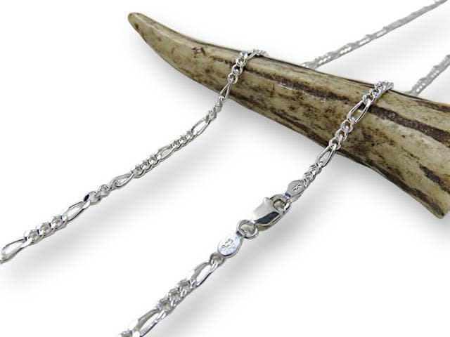 【殿隠者】フィガロチェーン シルバー925 2.4mm 60cm