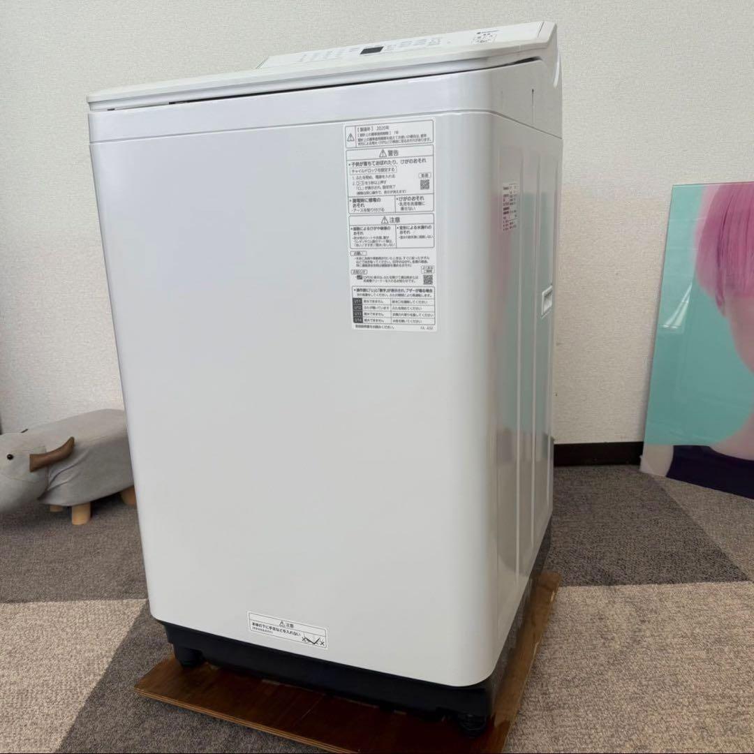 都内23区配送無料✨パナソニック　NA-FA80H8 2020年　分解清掃済み