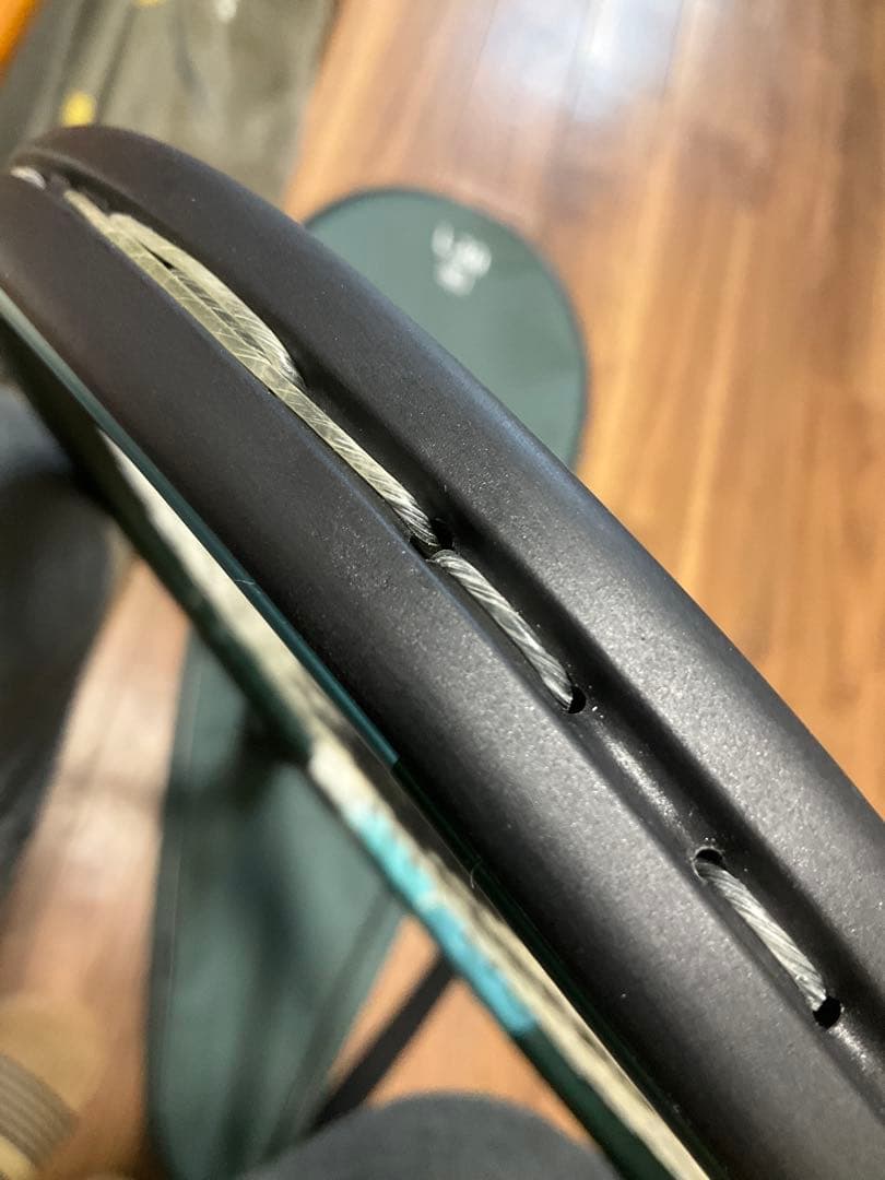 ラコステ LACOSTE L.20 ラケット 超美品 ナチュラル張上 ステンシル