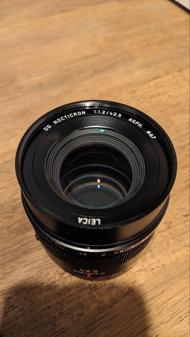 レンズ(単焦点) Lumix LEICA DG NOCTICRON 42.5mm F1.2