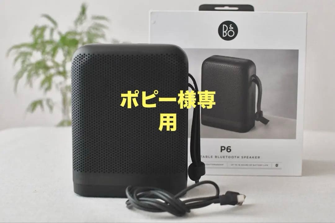 【廃盤・稀少】Bang&Olufsen P6 ワイヤレススピーカー ブラック 43772.jpg