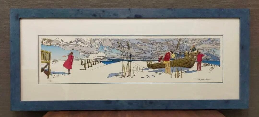 TUBE CDジャケット⭐︎コラボ作品 【わたせせいぞう絵画】遥かなる僕たちの海 わたせせいぞうが11年ぶりにTUBEのジャケット描き下ろし、楽曲をもとに