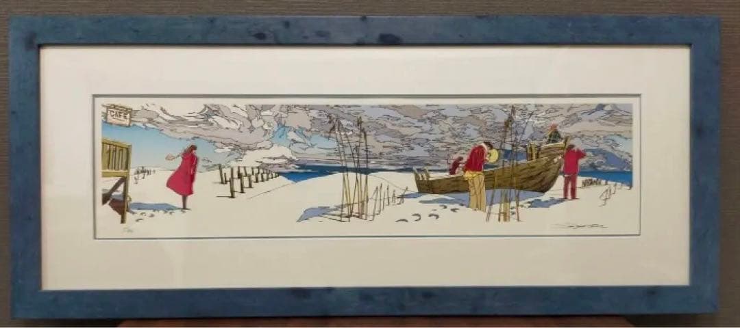 わたせせいぞう絵画】遥かなる僕たちの海 TUBE CDジャケット⭐︎コラボ作品