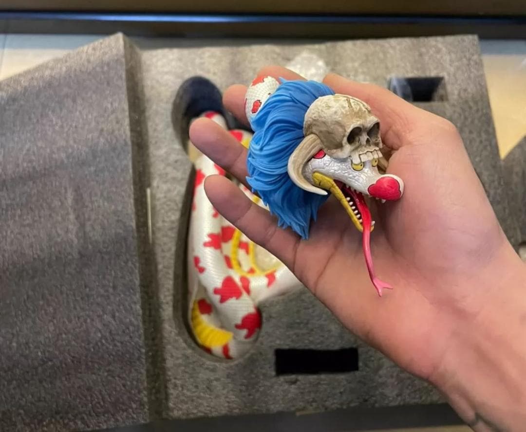 ワンピース C2 ボア・ハンコック 蛇ガレージキットガレキ スタチュー