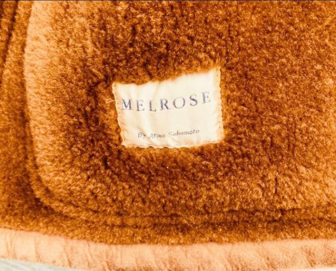 メルローズムートンジャケット 羊革 裏地ボア