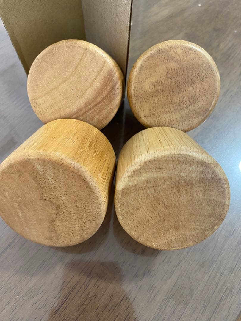 無印良品 木製脚 5cm ナチュラル(M8) 4本組 - メルカリ