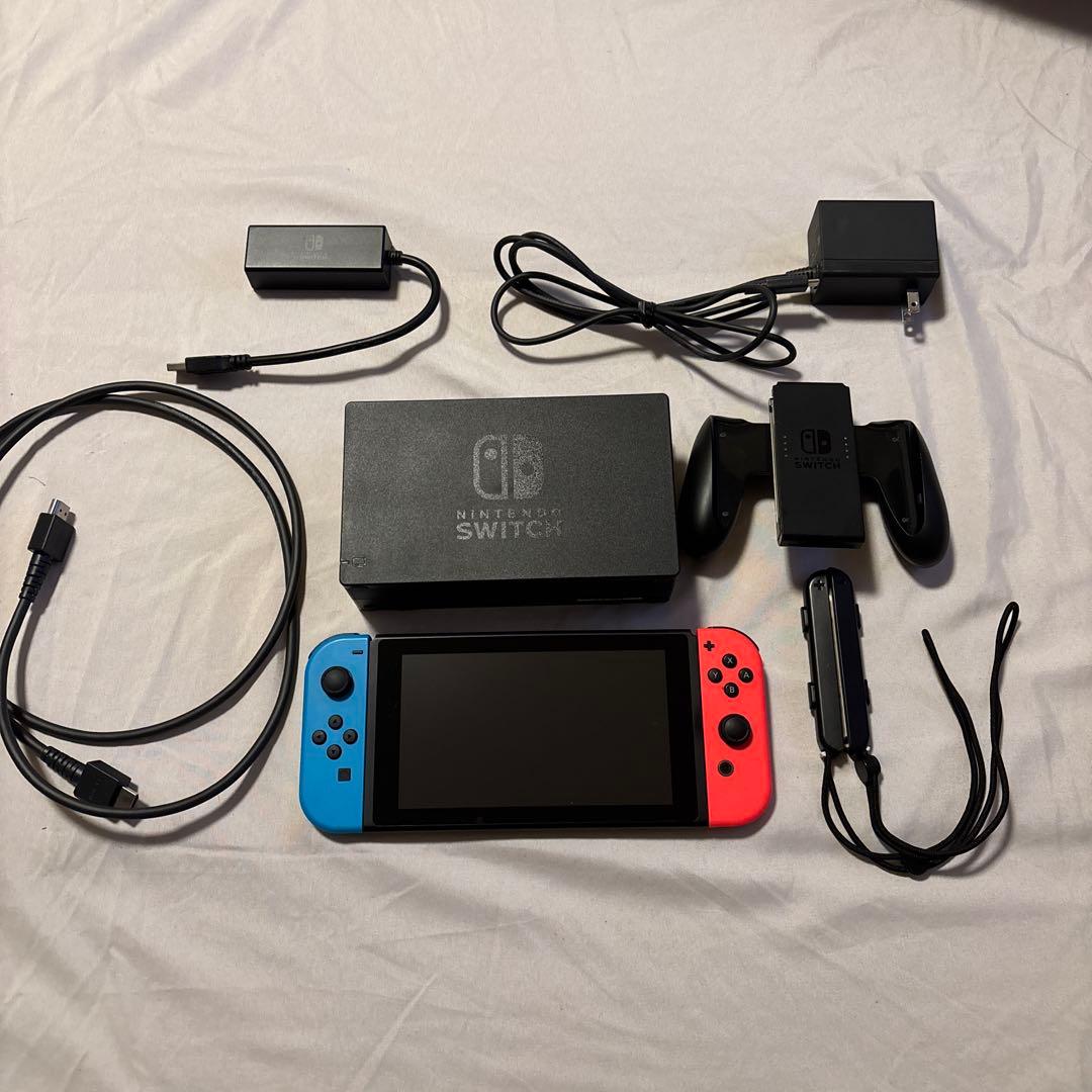 Nintendo Switch 本体 付属品一式 - メルカリ