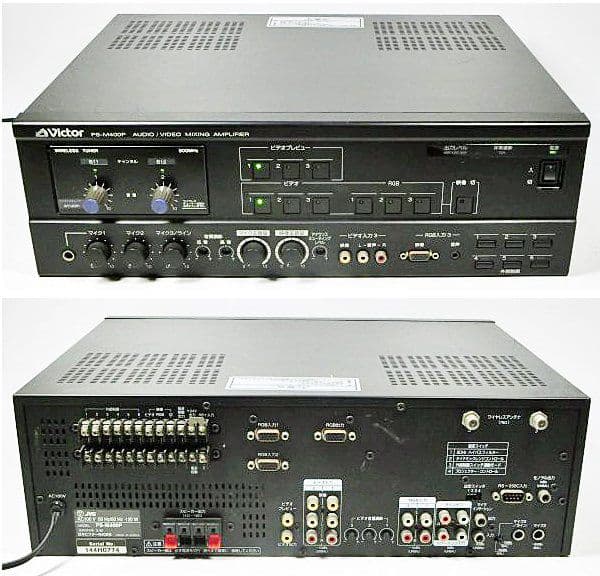 日本ビクター JVC 業務用ミキシングアンプ PS-M400P PS □日本ビクター