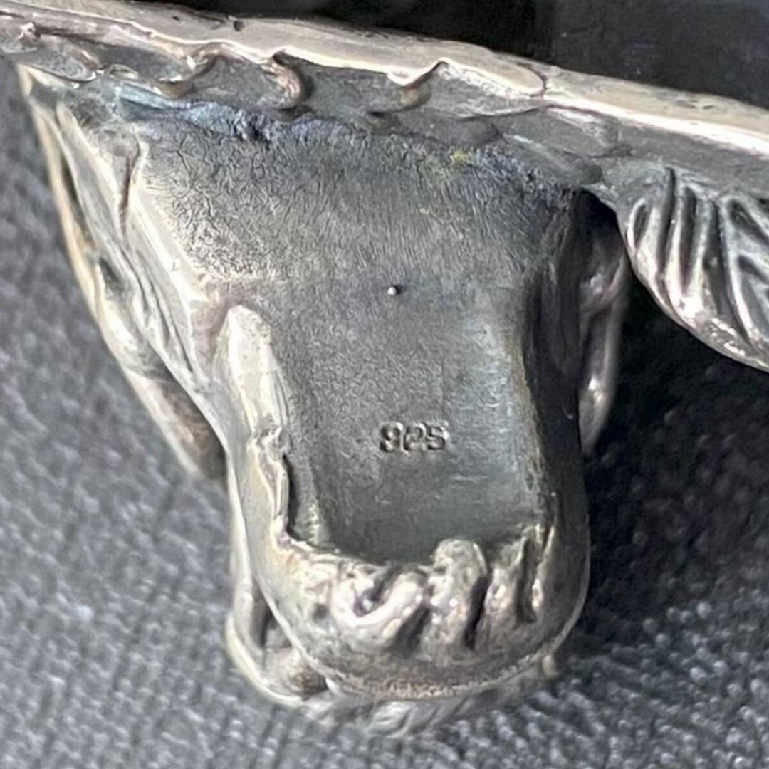 未使用品 SILVER 925 迫力 インパクト 銀 龍 竜 神龍 バングル - メルカリ