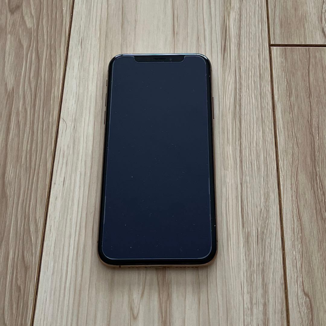値下げ美品iPhoneXs 64gb GOLD ゴールドSIMフリーおまけ付き - メルカリ