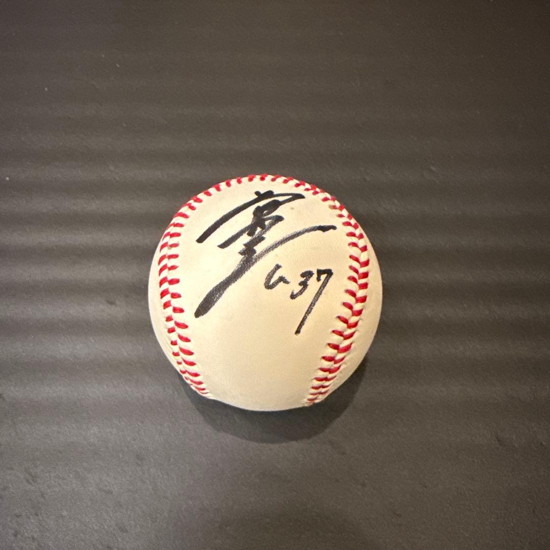 若林晃弘選手 GIANTS サイン入り野球ボール - メルカリ