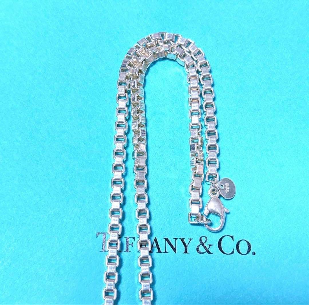 【極美品】45.7cm ティファニー ベネチアン ネックレス シルバー925