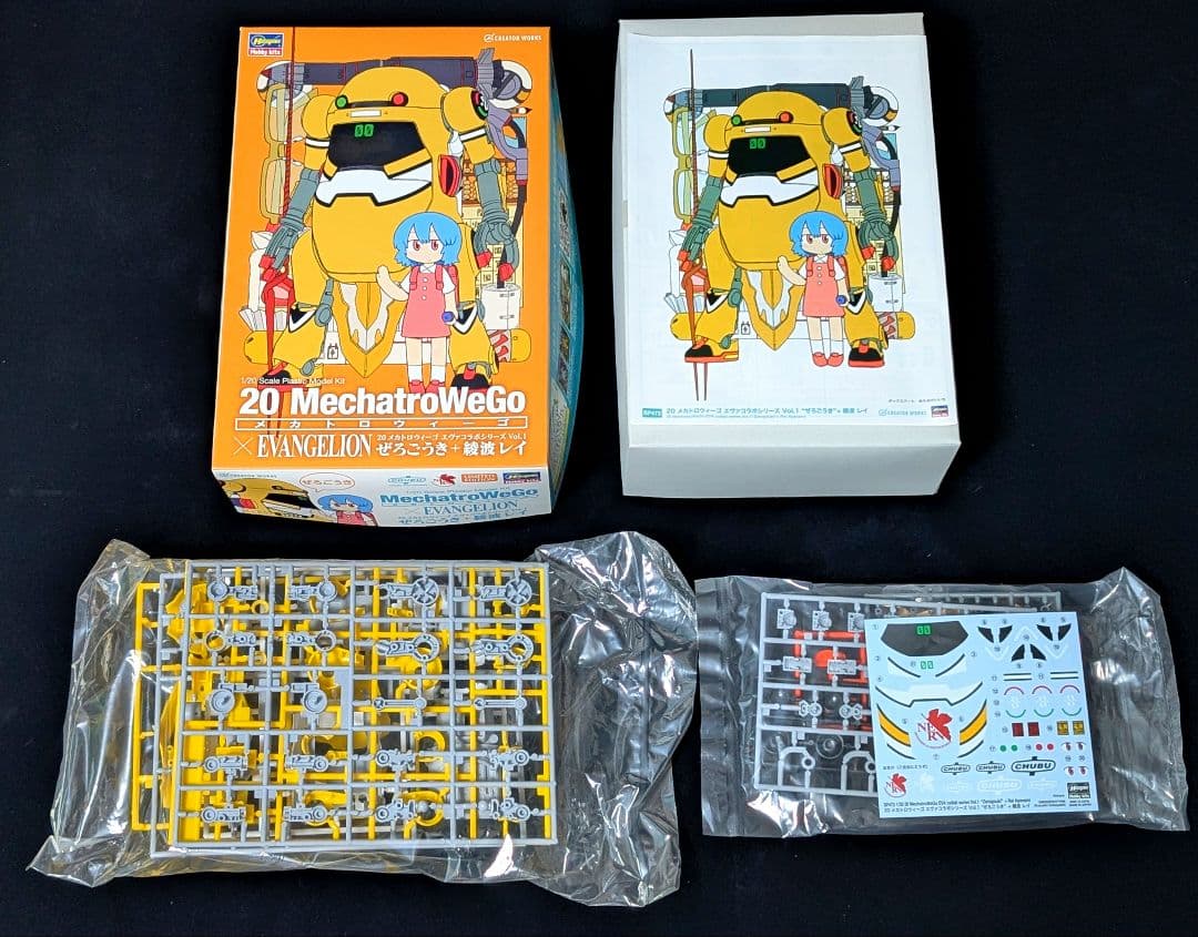 【新品・未組立】全5種セット メカトロウィーゴ × エヴァ プラモデル