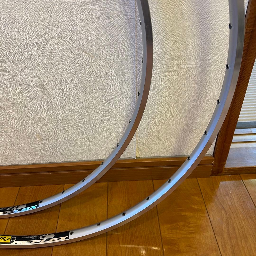 MAVIC RELEX シルバーリム 2本セット チュウブラー36H - メルカリ