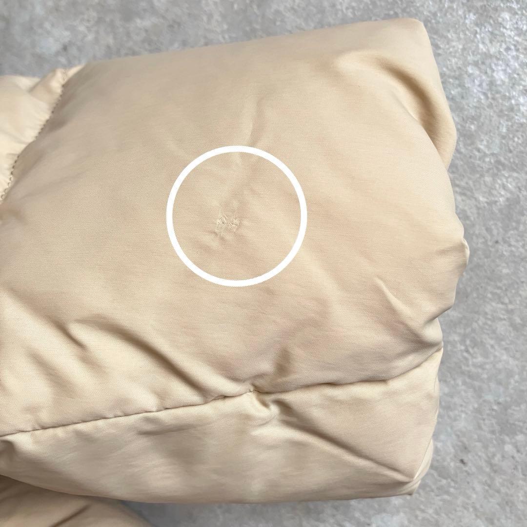 タグ付き PLST マットナイロンビッグフードロングダウン ベージュ