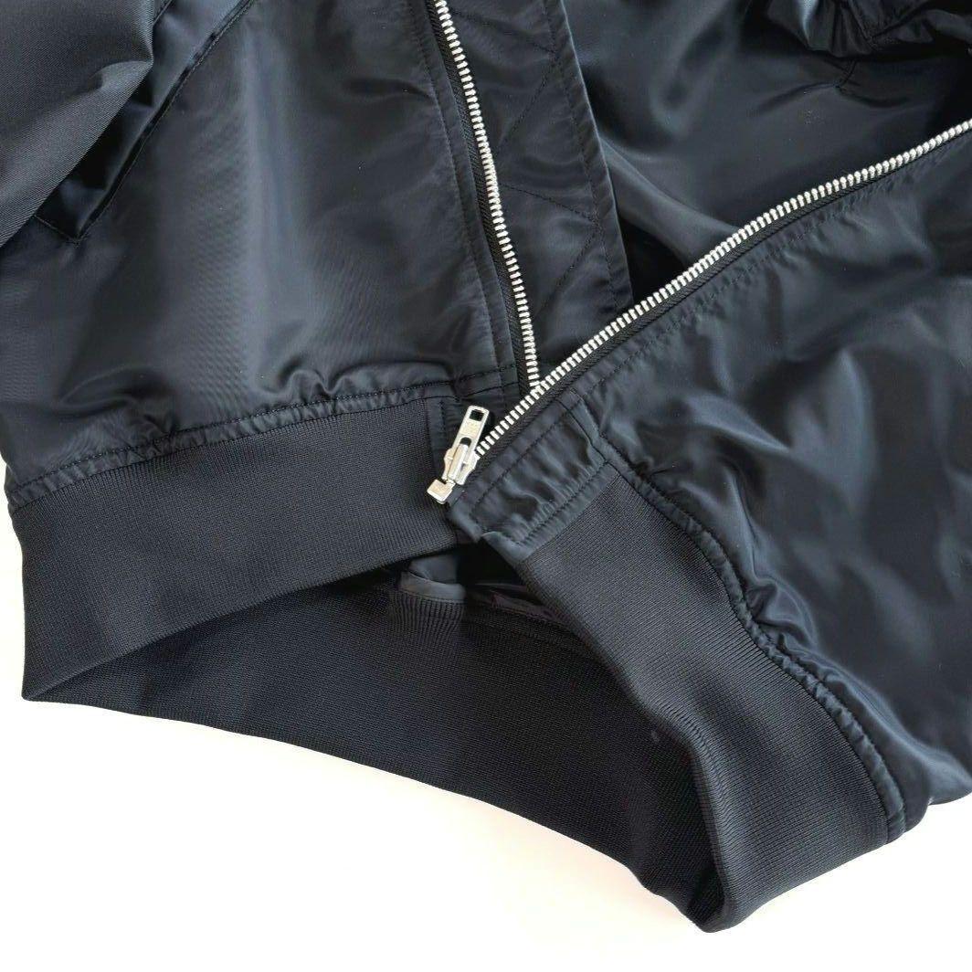 極美品】ブラックコムデギャルソン MA-1 ドッキング ジャケット M 黒