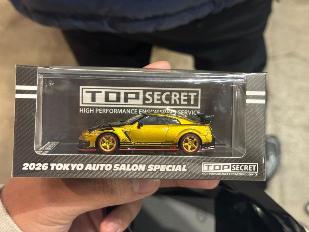 Top secret 1/64 GTR R35 東京オートサロン2026 限定 INNO64 1:64 Nissan GT-R (R35) 