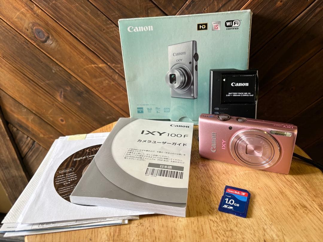 Canon IXY 100F ピンク 本体と付属品 CONTAX（コンタックス） Canon デジタルカメラ IXY 100F(ピンク) 広角