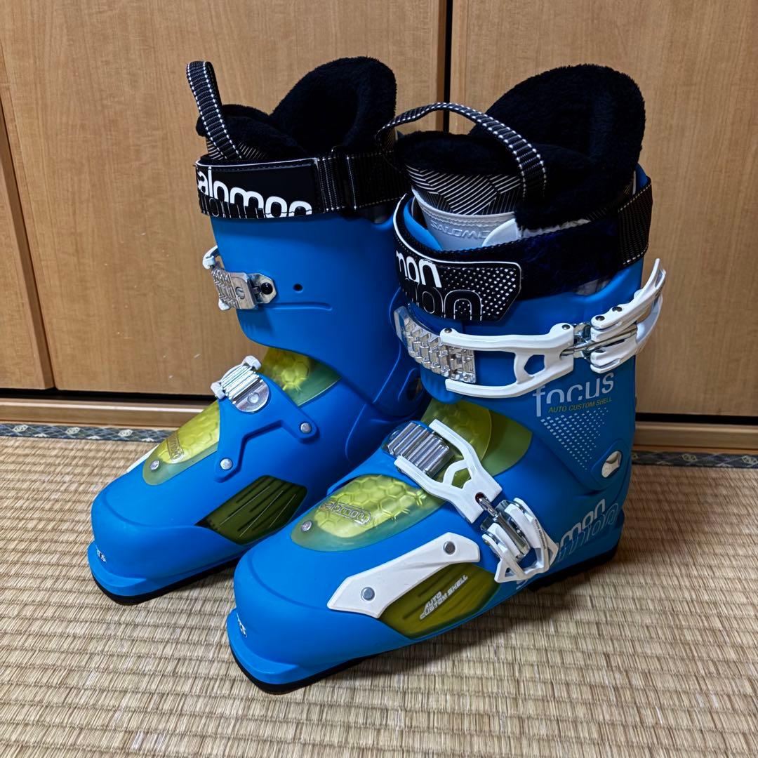 SALOMON　サロモン スキーブーツ 27.5cm 足幅広め 保温性高
