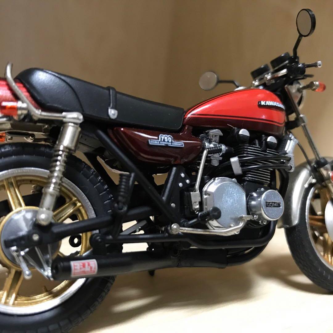 マルサン 鉄馬プロジェクト 1/18 カワサキ750RS (Z2) カスタム - メルカリ