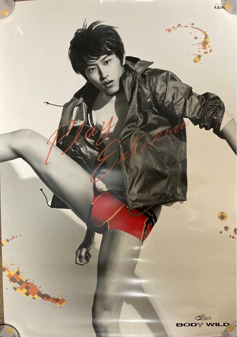 杉野遥亮 GUNZE BODY WILD 非売品ポスター10枚セット - メルカリ