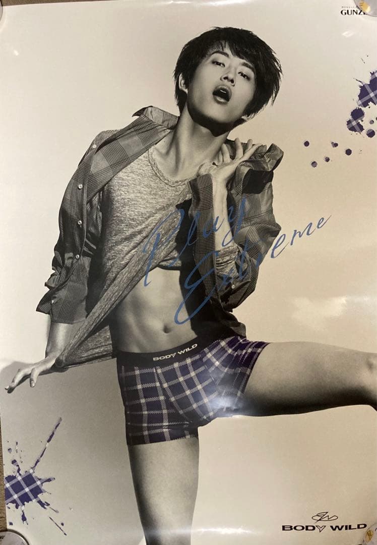 杉野遥亮 GUNZE BODY WILD 非売品ポスター10枚セット - メルカリ