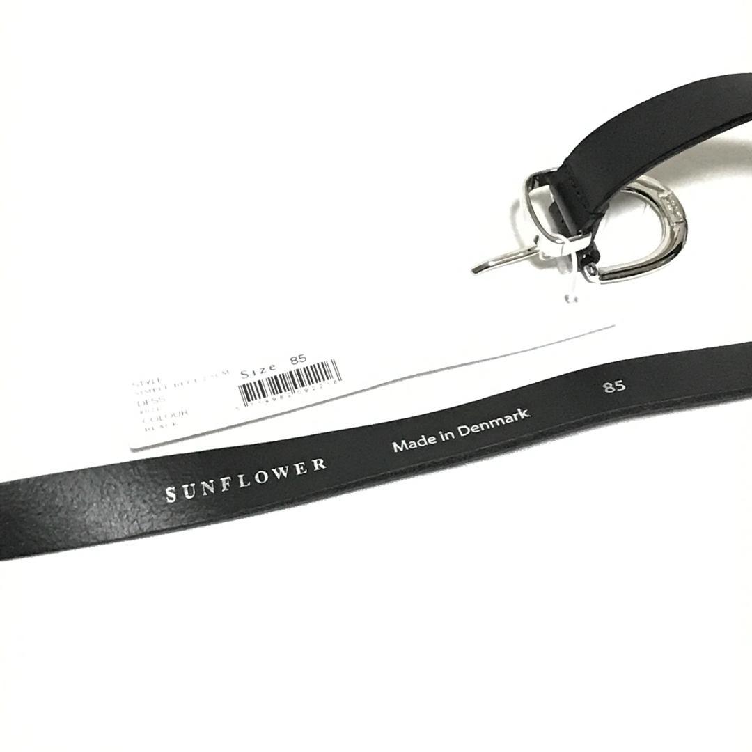 SUNFLOWER レザーベルト 85 サンフラワー 2.5cm幅 新品 - メルカリ
