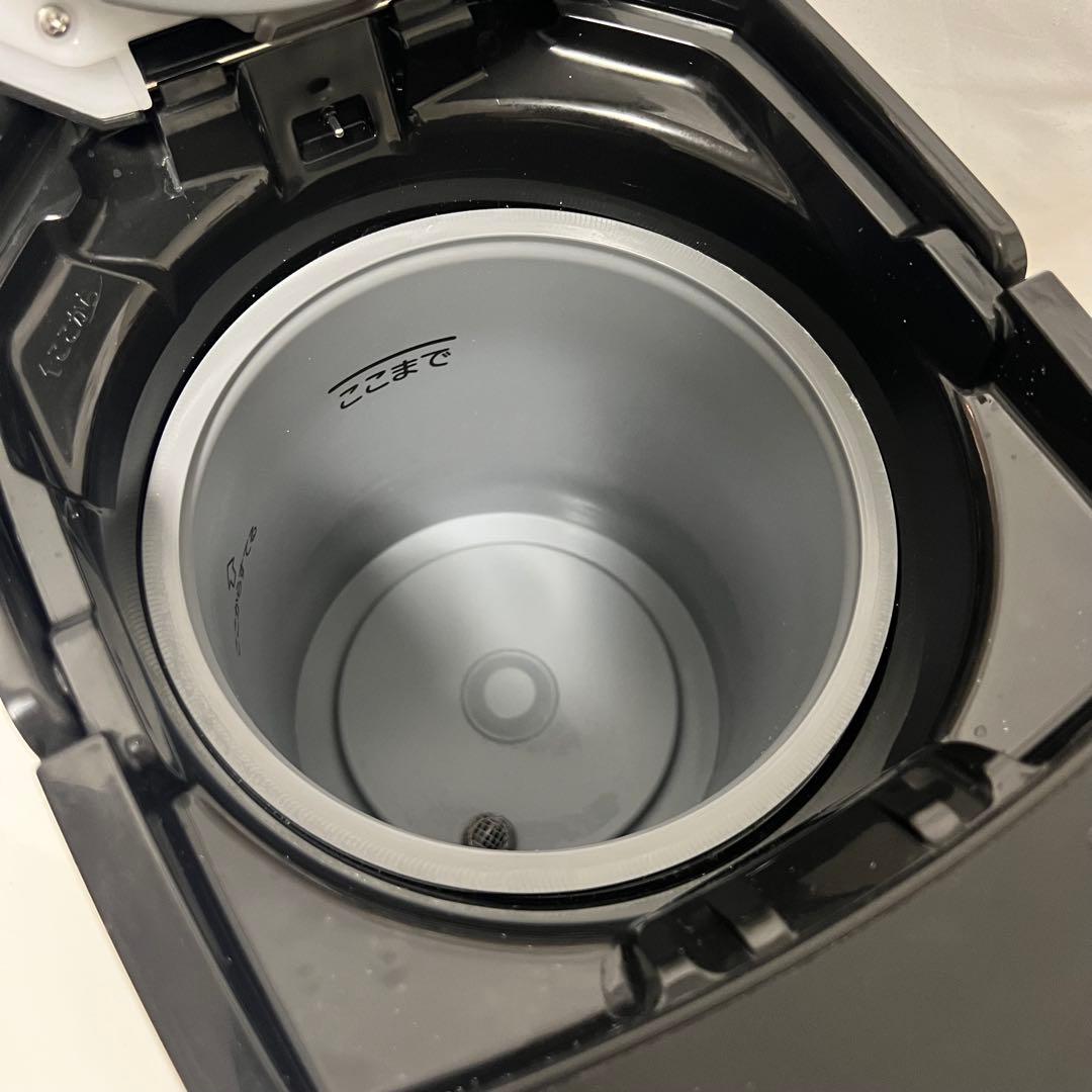 【美品】即発送可 タイガー 蒸気レス 電気ポット 2.2L PIM-G220 黒