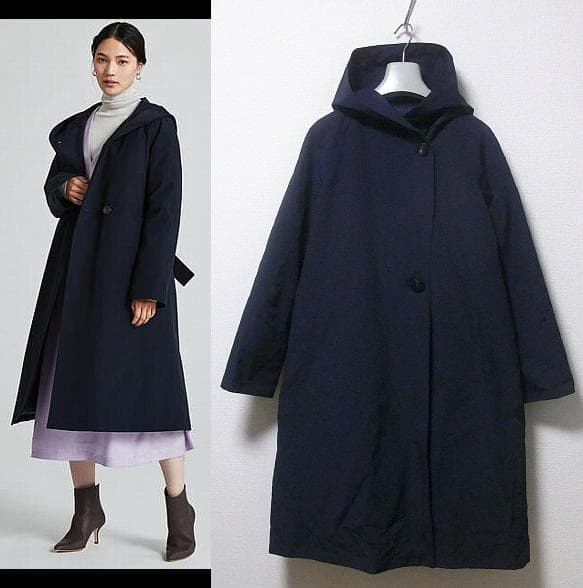 BALLSEY ボールジィ ポリエステルコットンファイユ フーデッドダウン