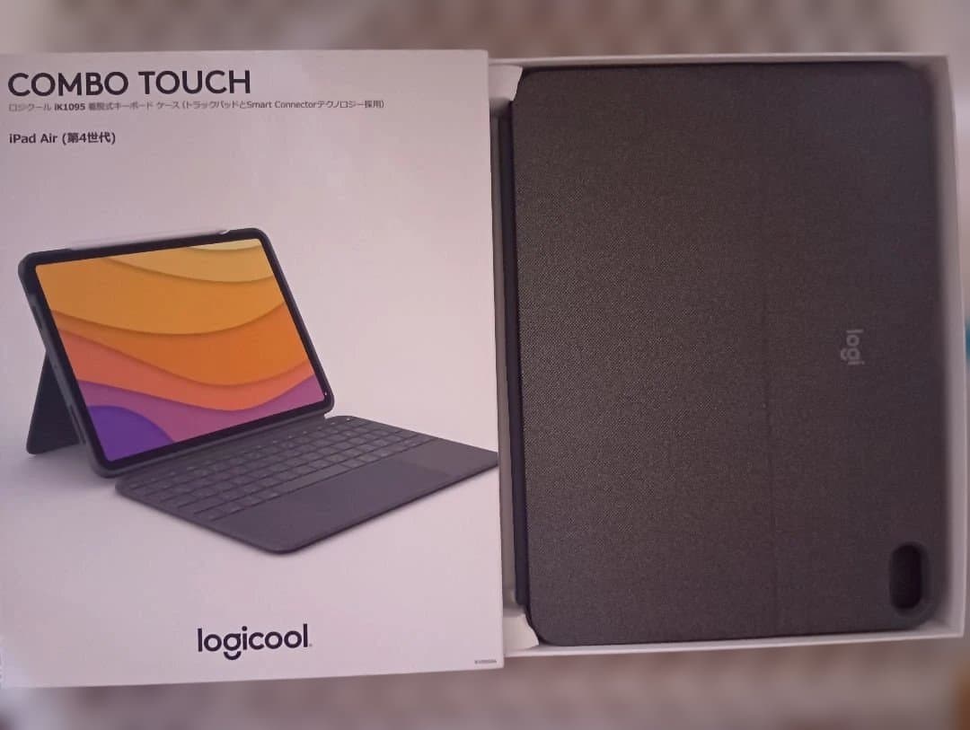 COMBO TOUCH iPad Air 第4世代 Combo Touchキーボードケース（iPad air用） |ロジクール