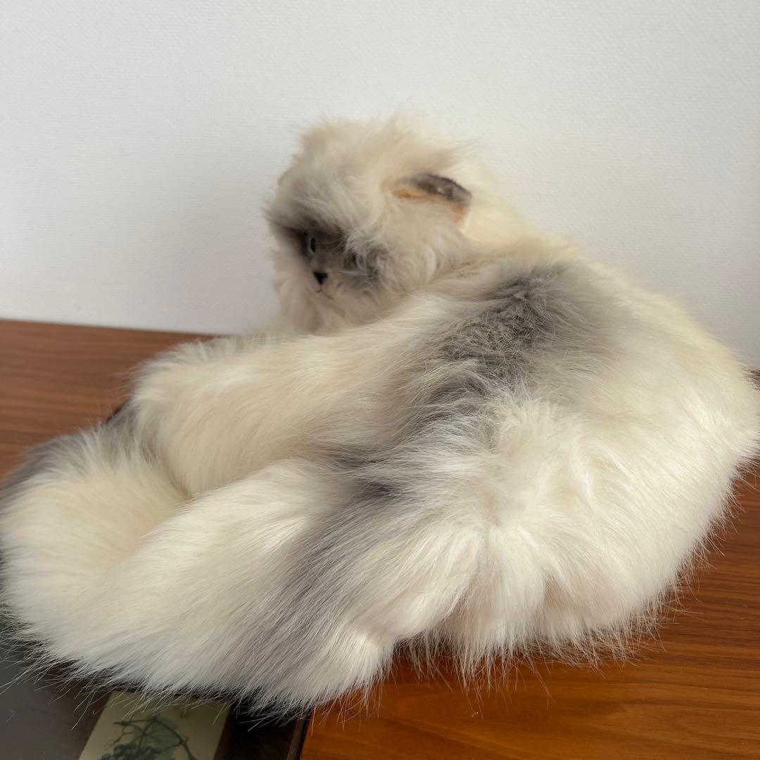 リアルな猫のぬいぐるみ　ヨシトク　YOSHITOKU ヒマラヤン　昭和レトロ