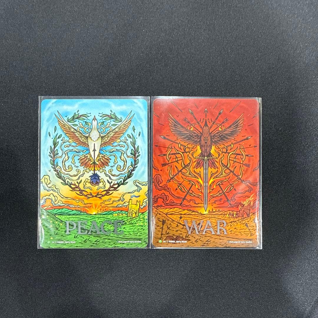 War peace トークン　二枚セット fab flesh and blood Flesh and Blood Sealed Product – Gamescape