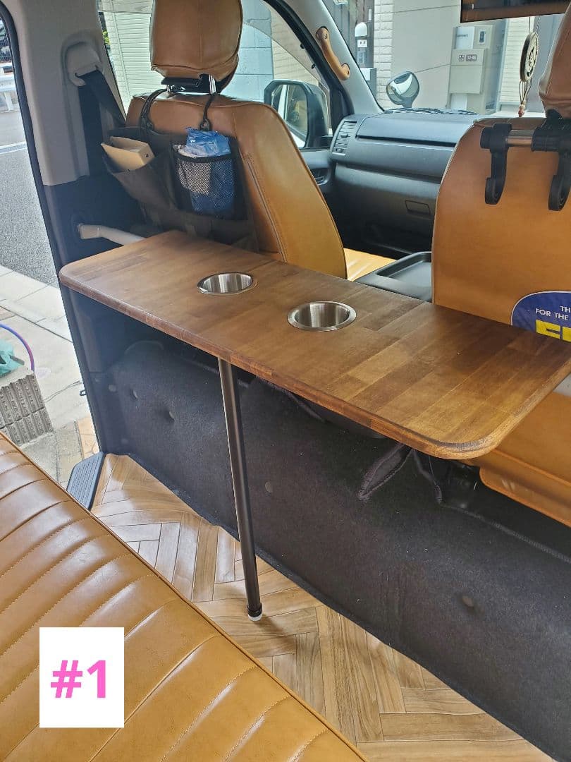 1 ハイエース キャラバン セカンドテーブル DIYセカンドテーブル