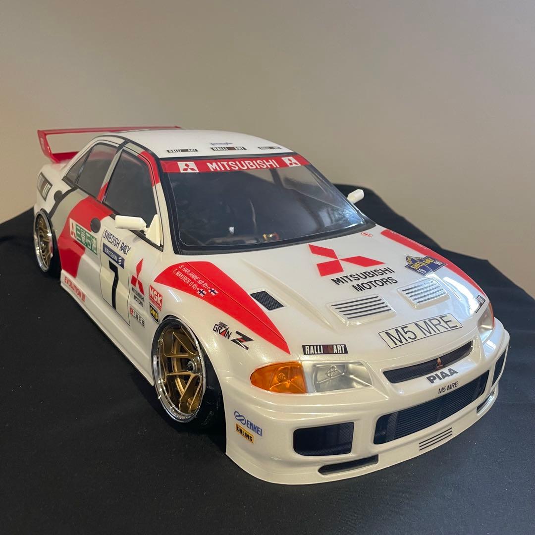 abcホビー ランサーエボリューション　 1/10ラジコン　ラジコンボディ