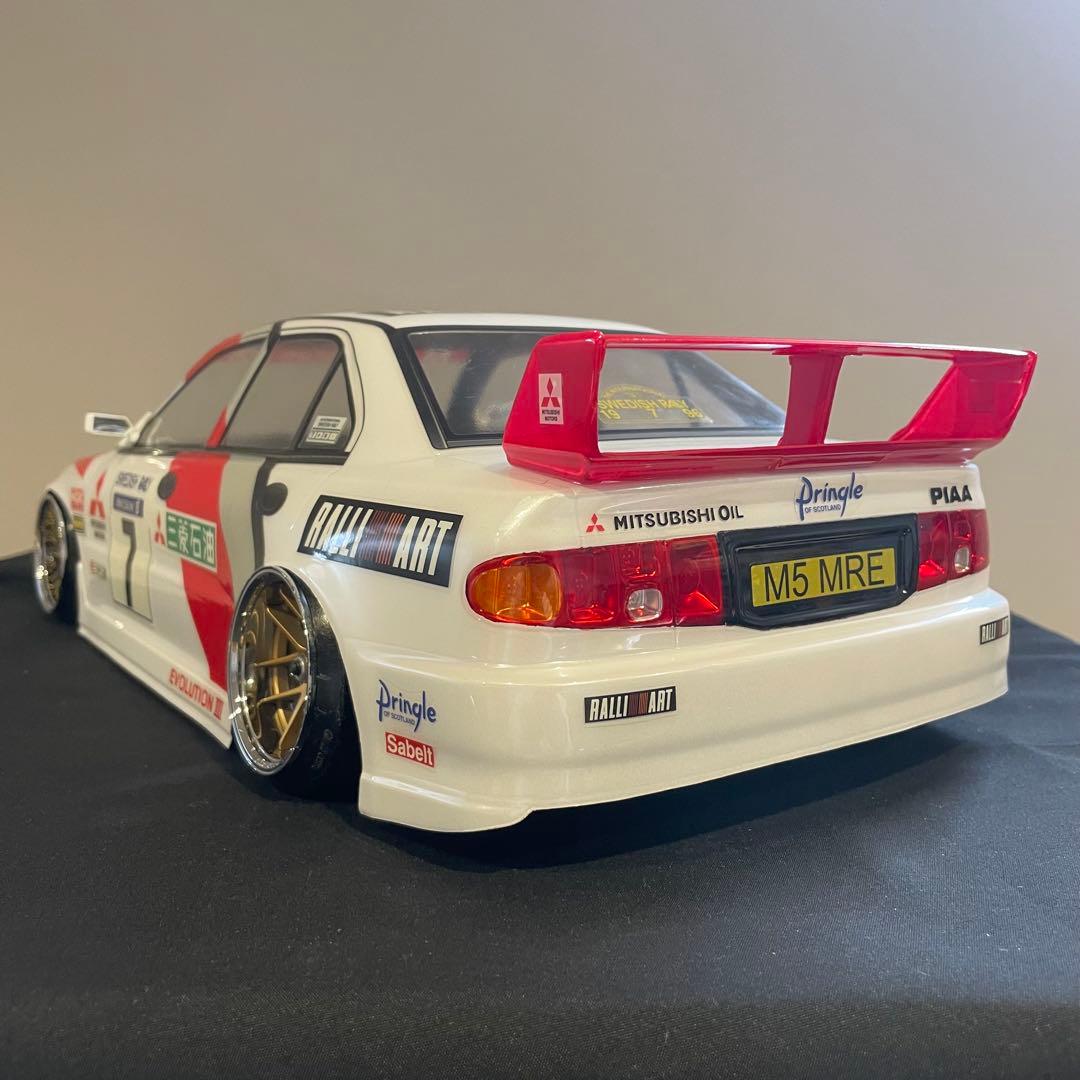 abcホビー ランサーエボリューション　 1/10ラジコン　ラジコンボディ