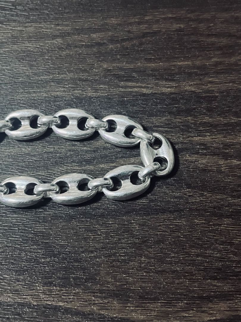 入手困難】シルバー 925 ネックレス ヴィンテージ アンカーチェーン