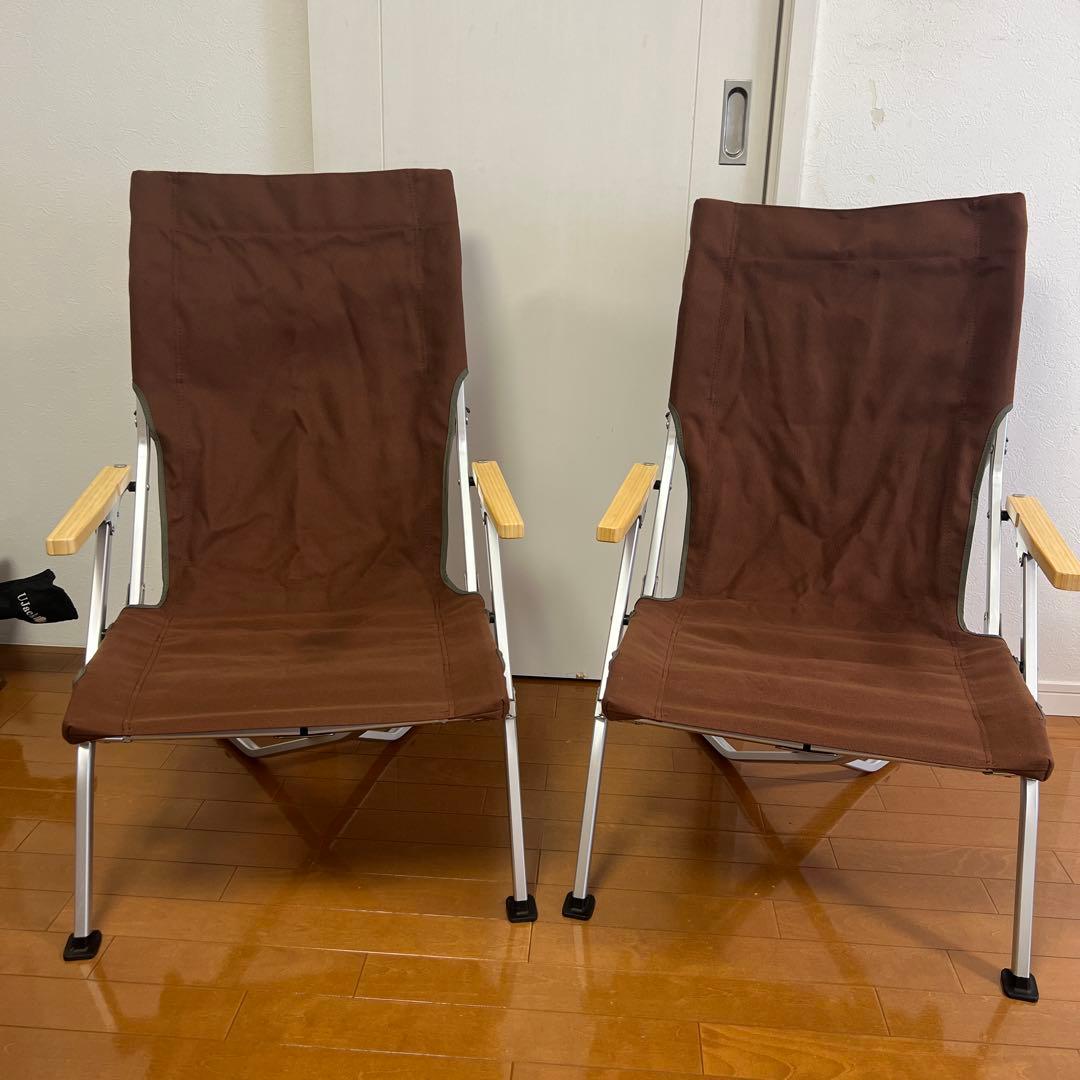 スノーピーク　ローチェア30/ブラウン　2脚セット 楽天市場】スノーピーク くつろぎファニチャーセット ローチェア30