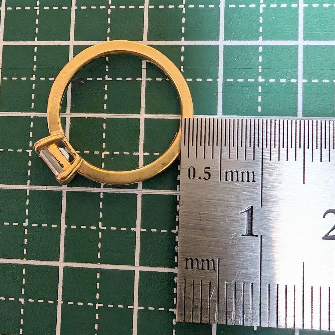 【ORECCHIO】 鑑定書付 0.568ct 天然ダイヤモンドリング 18K