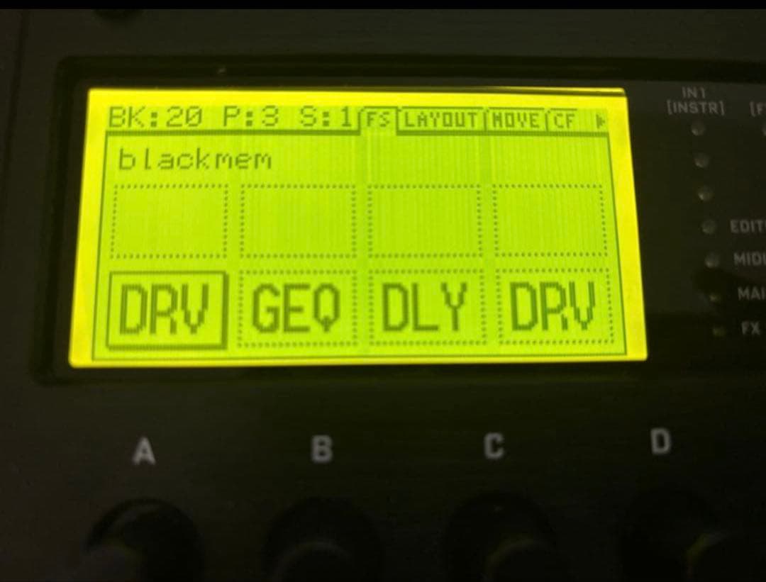 Fractal AX8 マルチエフェクター(エクスプレッションペダル付)