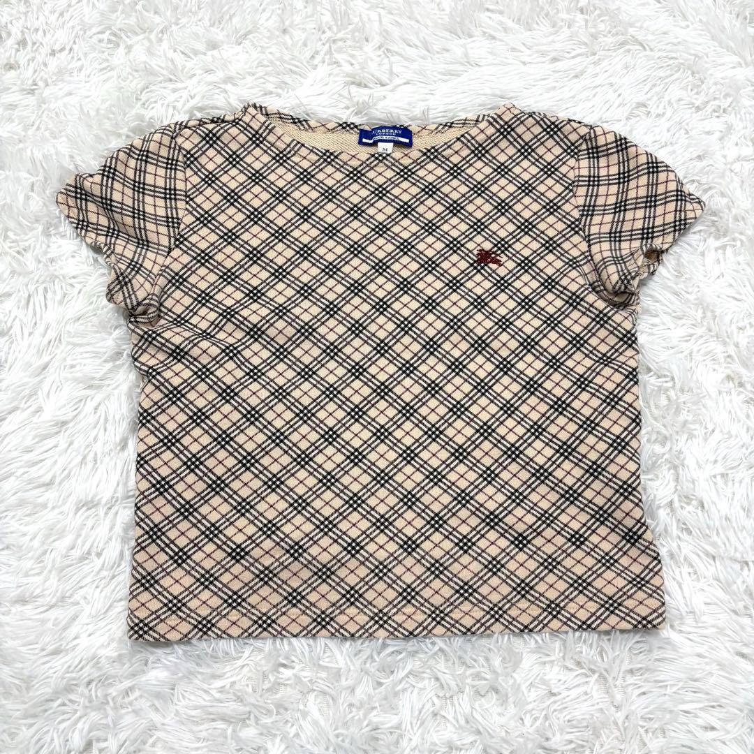 BURBERRY ブルーレーベル チェック柄 半袖カットソー 36 - メルカリ