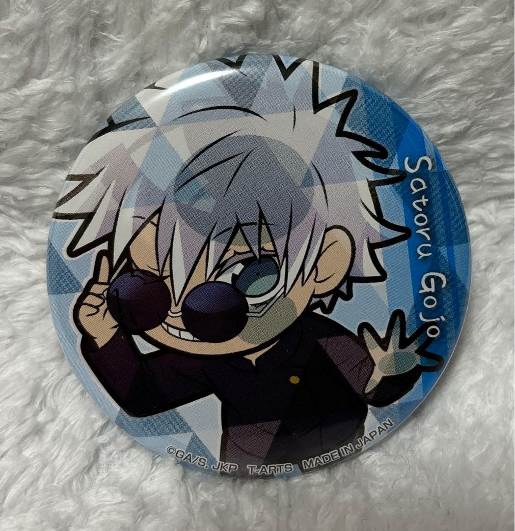 呪術廻戦 五条悟 ぴたでふぉめ 缶バッジ - メルカリ