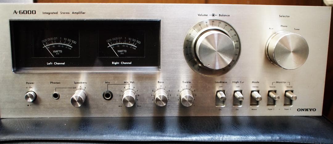 希少　ONKYO A-6000 インテグレーテッド ステレオアンプ　動作品 ONKYO A-6000 インテグレーテッドステレオアンプ 希少 ONKYO A-6000