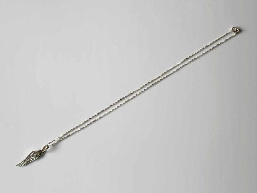 王室御用達】GARRARD ガラード ウィング ネックレス シルバー925