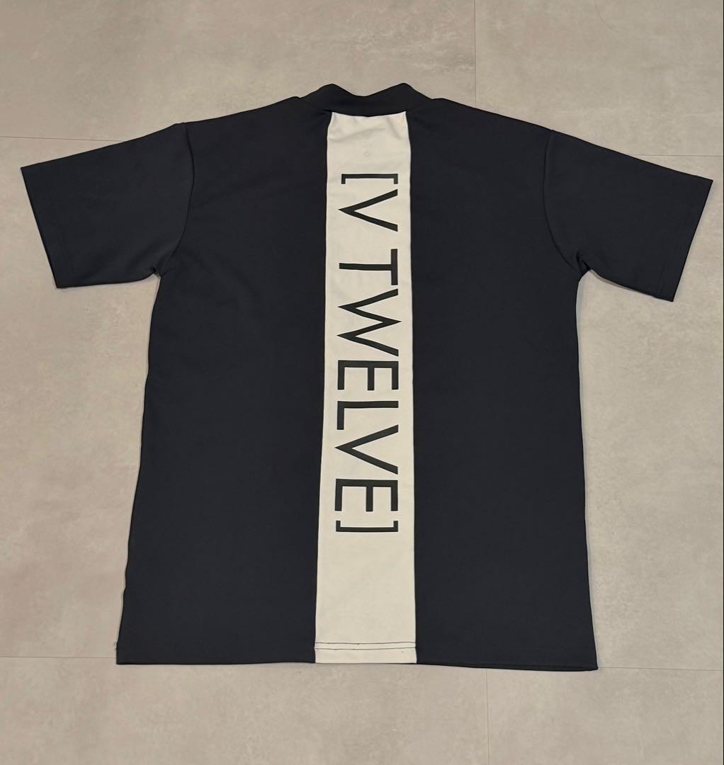 V TWELVE] ブラックシャツ M
