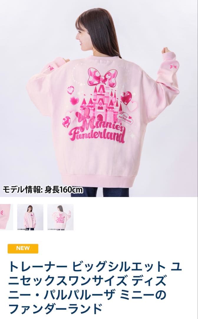 ミニーのファンダーランド パルパルーザ スウェット - メルカリ
