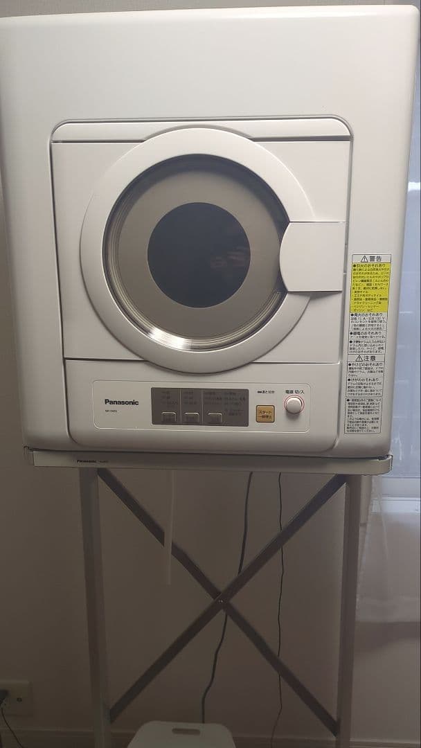 Panasonic 電気式乾燥機 スタンド式　2022年 衣類乾燥機 ホワイト NH-D603-W [乾燥容量6.0kg /電気式(50Hz/60Hz共用