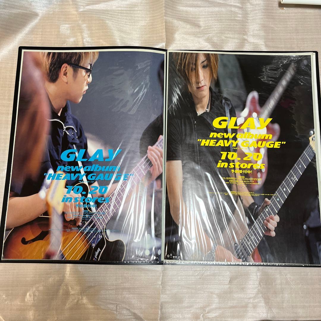 GLAY CD、VIDEOポスター21枚