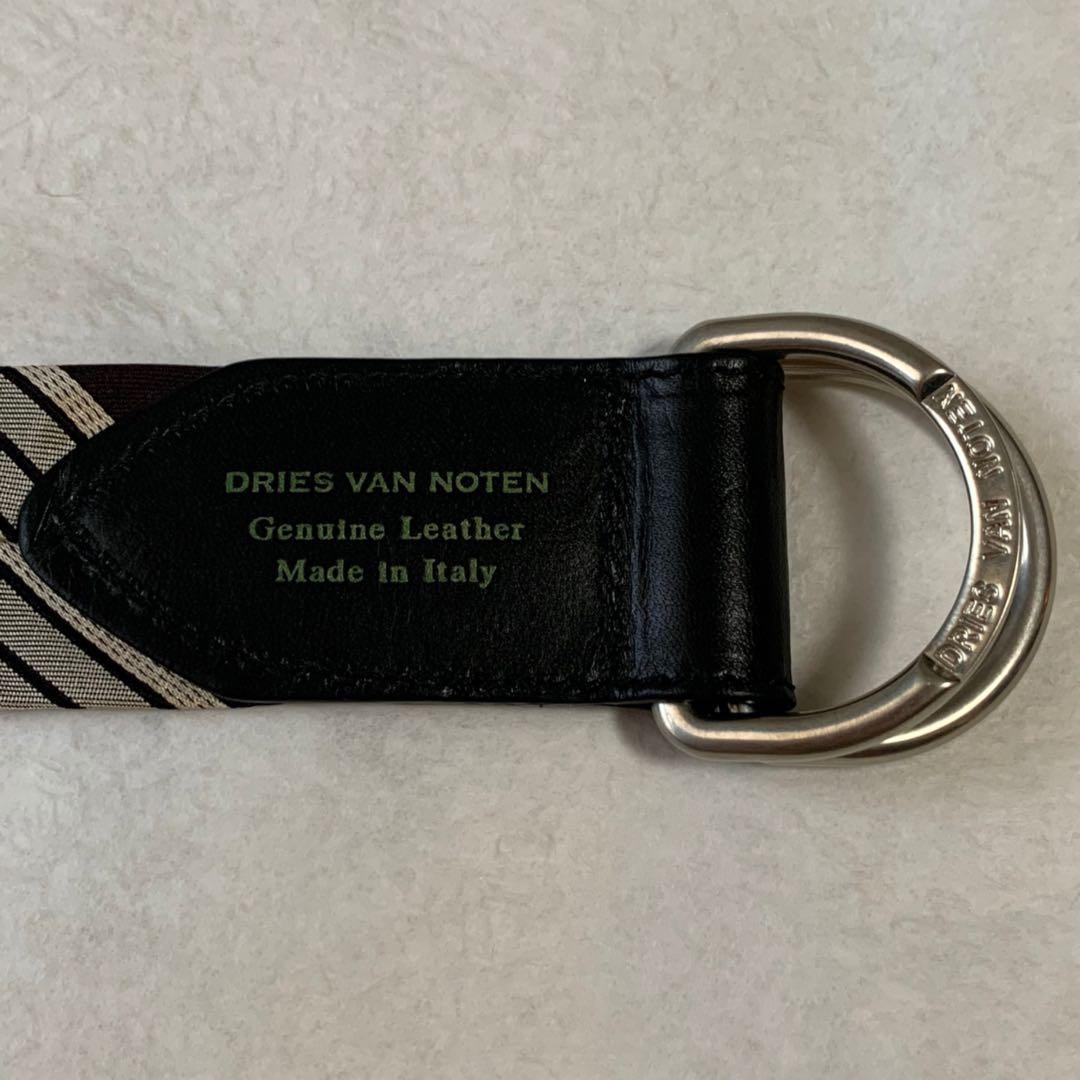 DRIES VAN NOTEN ネクタイデザインシルクベルト BWN/ONE - メルカリ